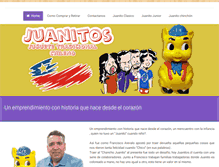 Tablet Screenshot of juanitos.cl